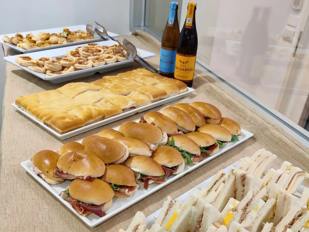 Meetup refreshments, provided by Extera