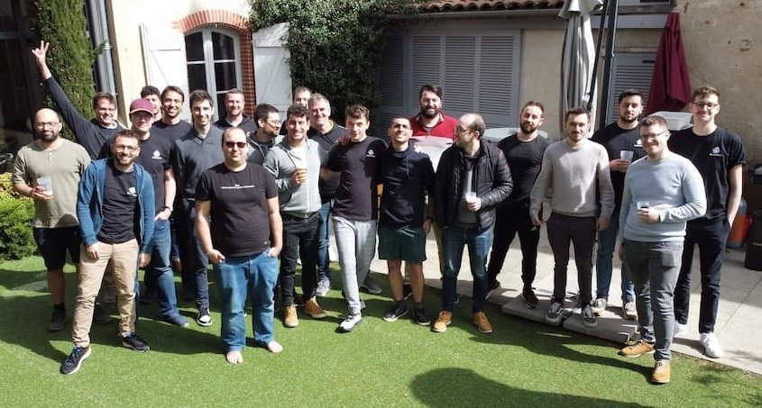 Mage-OS community members gathered together at the Opengento community event